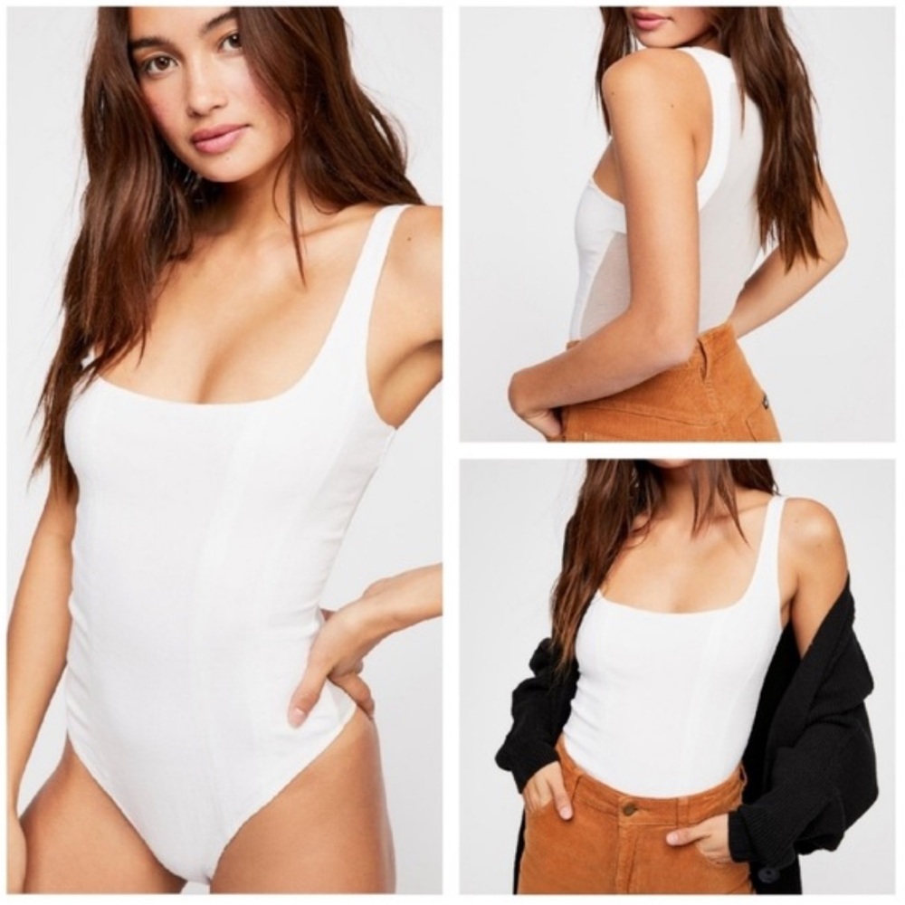 Free People She’s A Catch Stretch Bodysuit Size: XS